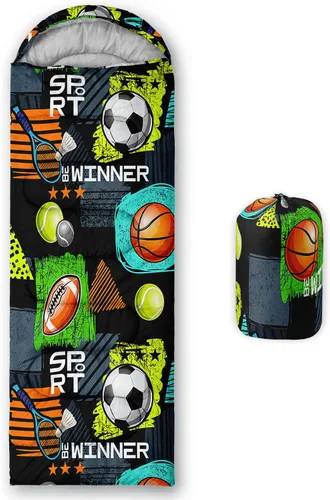 Miniatura 30 de HOSIMA Saco de dormir de mariposa para adultos y niños para campamento, saco de dormir ultraligero gótico negro para clima frío y verano.