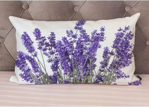 Miniatura 4 de EKOBLA Fundas de almohada de flores de lavanda, fundas de almohada moradas perfumadas florales cuadradas, fundas de almohada para sofá, dormitorio