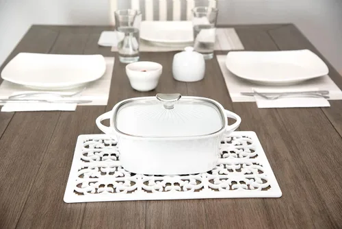 Miniatura 7 de GASARÉ, Salvamanteles de silicona extra grande, grueso, para platos calientes, ollas y sartenes, resistente al calor para encimera, almohadilla