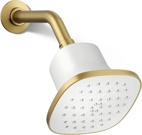 Miniatura 21 de Kohler 33631-G-BL Cinq™ Ducha redonda de función única con filtro, 1.75 gpm, negro mate