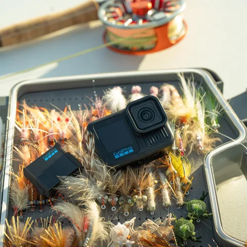 Miniatura 6 de GoPro HERO13 - Cámara de acción impermeable negra con video de 5.3K60, fotos de 27 MP, batería Enduro de 1900 mAh, tarjeta microSD SanDisk de 64 GB