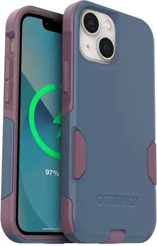 Miniatura 6 de OtterBox Funda para iPhone 13 mini y iPhone 12 mini Commuter Series, delgada y resistente, apta para bolsillo, con protección de puerto ROCK SKIP WAY