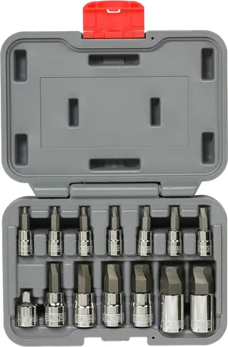 Miniatura 8 de ARES 31006 - Juego de llaves hexagonales para quitar sujetadores dañados SAE de 14 piezas, dados de acero de primera calidad para quitar sujetadores