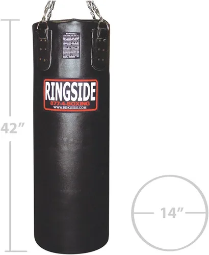 Miniatura 3 de Ringside – 65 lb. Heavy bag de piel suave relleno