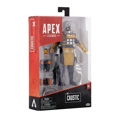 Miniatura 8 de Electronic Arts Apex Legends - Figura de acción cáustica coleccionable de 6 pulgadas