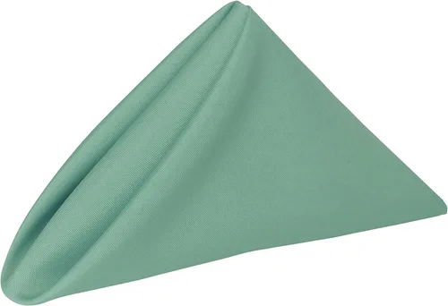 Miniatura 10 de Ultimate Textile, servilletas de poliéster (17 x 17 pulgadas), 1 Docena., Poliéster & Mezcla de poliéster, Verde ácido, 1 Docena