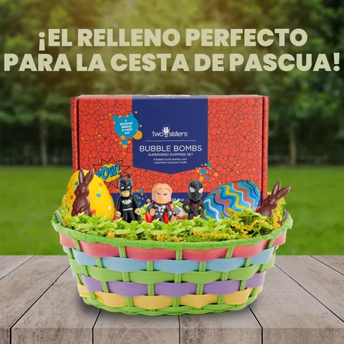 Miniatura 9 de Bombas de baño de superhéroes para niños con juguetes sorpresa en el interior (paquete de 6) - Bomba de burbujas grande para niños, niñas y niños