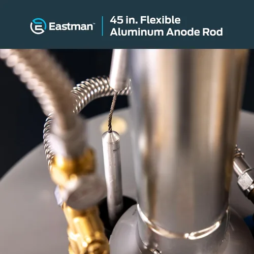 Miniatura 6 de Eastman Varilla de ánodo de aluminio flexible de 45 pulgadas para calentadores de agua, 60145
