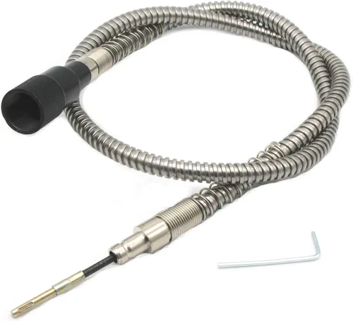 Miniatura 3 de TMAX Cable de extensión de eje flexible para amoladora de herramientas rotativas 3148