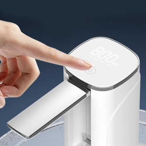 Miniatura 5 de Bomba de agua, dispensador de agua plegable, dispensador de cubo de agua de bombeo rápido, bomba de botella de agua con cable de carga USB para agua