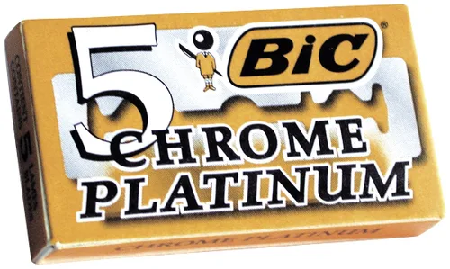 Miniatura 2 de 50 BIC - Cuchillas de afeitar de doble filo, cromo platino