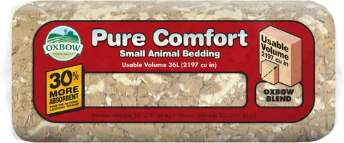 Miniatura 8 de Oxbow Pure Comfort - Ropa de cama para animales pequeños, absorbente de olores y humedad, sin polvo, para animales pequeños, mezcla de bolsa de 36