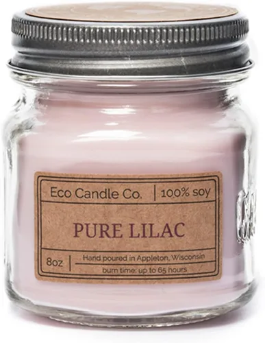 Miniatura 17 de Eco Candle Co. Vela Reciclada, Gardenia y Guayaba, 6 oz. – Aromas de Gardenia, Jazmín, Guayaba y Verdes Tropicales – 100% Cera de Soja, Sin Plomo