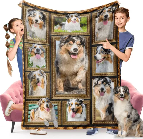 Miniatura 12 de Manta de perro Cocker Spaniel para niños, bonita manta de franela suave y acogedora para niñas y niños, mantas para bebés y niños pequeños