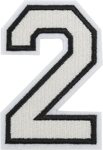Miniatura 70 de 3 parches de letras termo-adhesivas de 3.14 pulgadas, parche de letras bordadas completo, letras del alfabeto de hierro A-Z, parches para coser