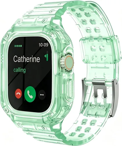 Miniatura 11 de Compatible con Apple Watch Band transparente de 1.929 in 1.811 in 1.772 in 1.732 in 1.654 in 1.614 in 1.575 in 1.496 in para mujeres y hombres