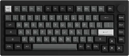 Miniatura 8 de Akko Dracula Castle Teclado Mecánico 5075B Plus 75% RGB Intercambiable en Caliente, Teclado de Juego con Múltiples Modos con Perilla, con Teclas PBT