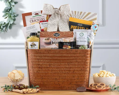 Miniatura 3 de Wine Country Gift Baskets Cesta de regalo para café, aperitivos y té