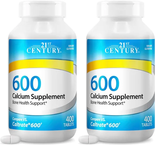 Miniatura 9 de 21st Century Suplemento de calcio, 600 mg, 75