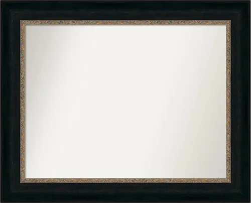 Miniatura 86 de Amanti Art Espejo personalizado, espejo de baño de bronce Milano, espejo de pared o espejo de tocador de baño sobre el fregadero