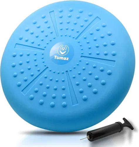 Miniatura 13 de Cojín Tambaleante Tumaz - Asiento Móvil para Mejorar la Postura al Sentarse y Mantenerse Concentrado para Niños con Necesidades Sensoriales, Disco