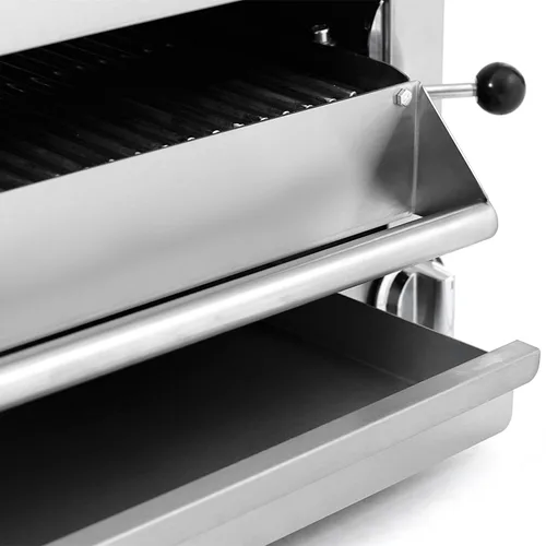Miniatura 3 de Atosa CookRite ATSB-36 - Asador de salamandra de gas fundido de alta resistencia de 36 pulgadas para parrilla, comedor, acero inoxidable, 2