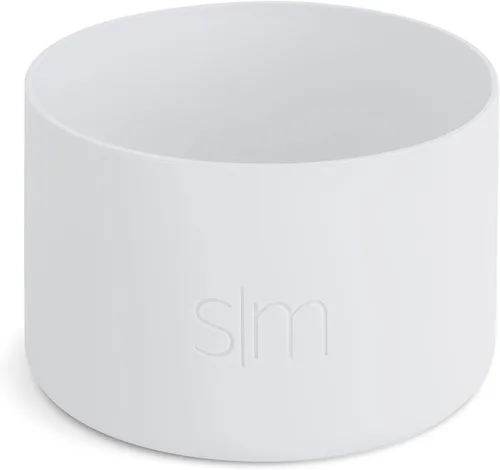 Simple Modern - Funda de silicona antideslizante que absorbe los golpes para vaso con asa de 40 onzas de la colección Trek, color blanco invierno