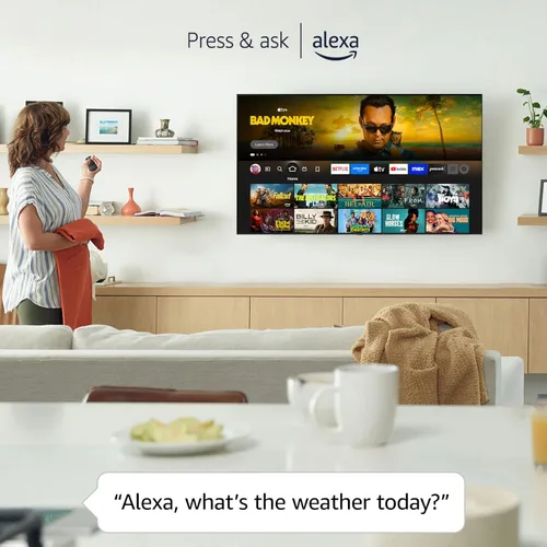Miniatura 5 de Panasonic Serie W70 (Modelo 2025) 43" LED 4K Ultra HD Smart Fire TV, Presione y pregunte a Alexa, Apple AirPlay, HDR10+, HDMI 2.1, y soporte
