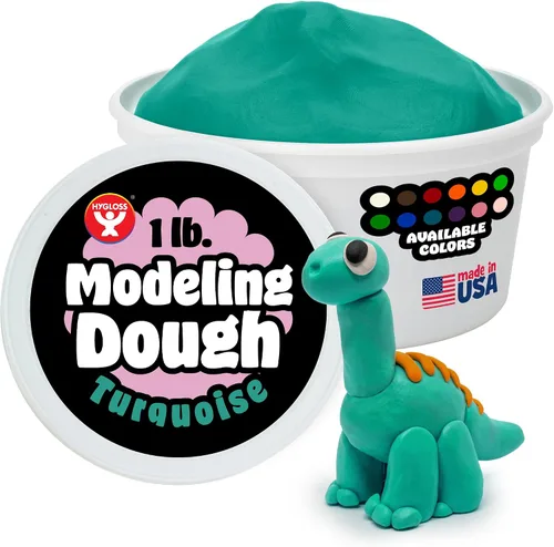 Miniatura 17 de Hygloss Masa de Modelado para Jugar para Niños – Masa Sensorial Segura y No Tóxica para Artes y Manualidades – Tubo de 1 lb – Arcilla de Jugar