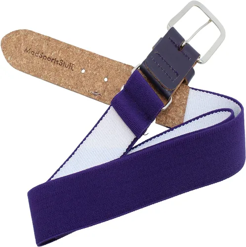 Miniatura 2 de MadSportsStuff Baseball Belt Softball Belt Adjustable - Boys Men Girls Women - Youth and Adult Sizes