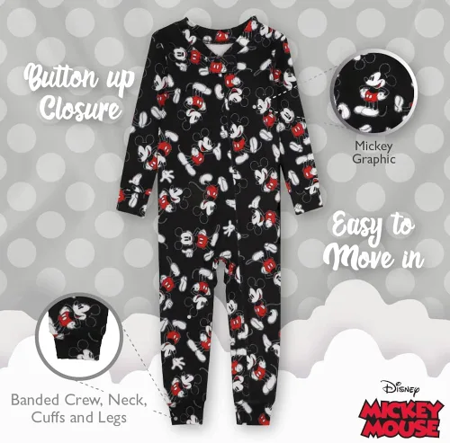 Miniatura 4 de Disney Baby Girls' Mickey Mouse One Piece Fleece