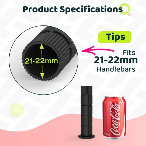 Miniatura 4 de SAPLIZE Bike Handlebar Grips, for Kids Girls Boys Bikes, Balance Bikes, Road Bikes and Sctoors, Length 4.9", Soft and Comfortable