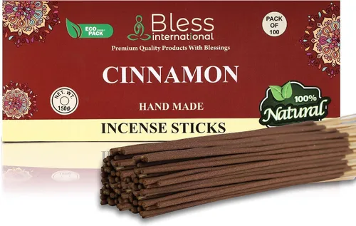 Miniatura 61 de Bless International varillas de incienso 100 % natural hechas a mano, sumergidas a mano, el mejor aroma Incienso y mirra