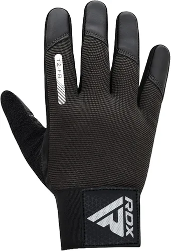 Miniatura 7 de Guantes de levantamiento de peso RDX con soporte para muñecas - Pantalla táctil de dedo completo para gimnasio, transpirables, antideslizantes