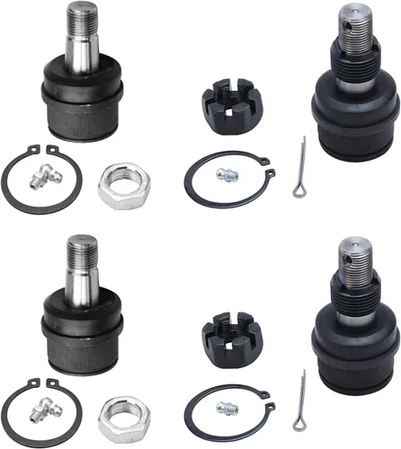 Miniatura 27 de Detroit Axle - Kit de rótulas delanteras para Ford 2003-2006 Crown Victoria Lincoln Town Car Mercury Grand Marquis 2003-2004 Marauder, reemplazo