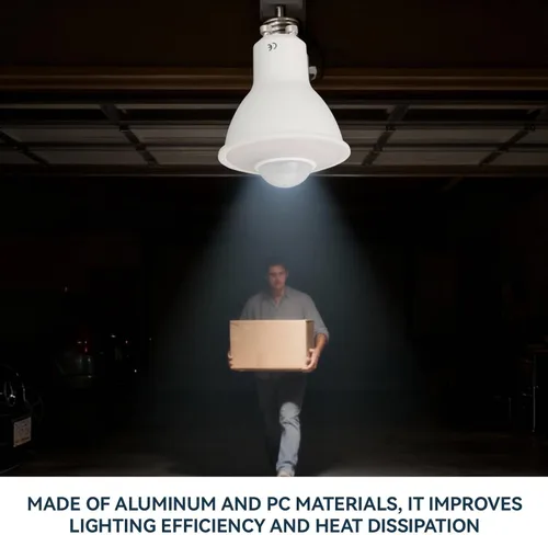 Miniatura 6 de 2 bombillas LED GU10, sensor de movimiento LED infrarrojo inducción humana bombilla de repuesto luz cálida 3000 K 5 W 500LM CA para techo pasillo