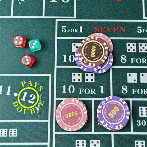 Miniatura 3 de BALIKEN Fieltro de casino de mesa 36 "x72" para dados Casino Tabla Fieltro Mat Verde#single