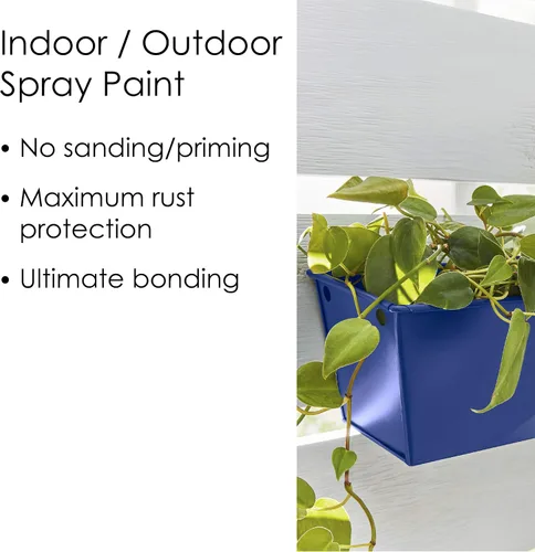Miniatura 428 de Krylon Fusion - Pintura en aerosol adhesiva todo en uno para uso en interiores y exteriores, 12 onzas, aluminio