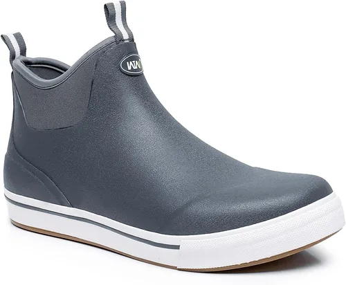 Miniatura 5 de WTW Botas de lluvia unisex para hombres y mujeres, botas de goma impermeables para pesca, botas de neopreno, zapatos de jardín al tobillo