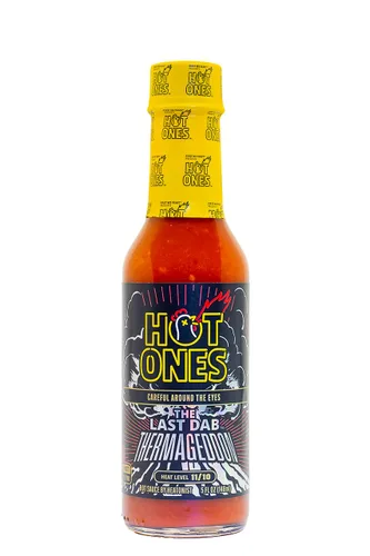 Miniatura 10 de Hot Ones The Last Dab Apollo - Salsa picante hecha con ingredientes naturales y sabores extra picantes, la única salsa picante en el mundo hecha