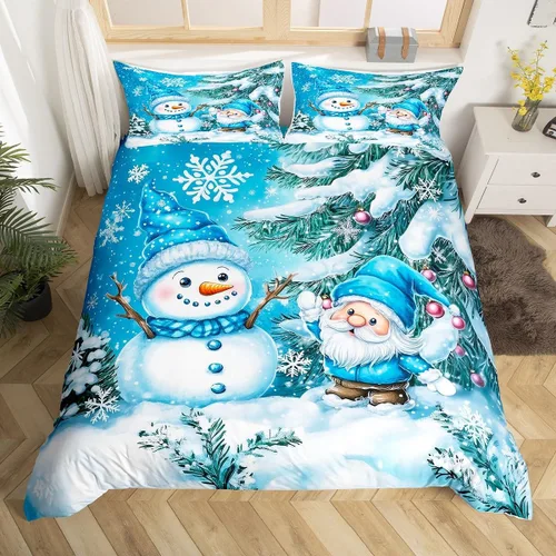 Miniatura 25 de Erosebridal Divertida funda de edredón de Halloween para niños, juego de ropa de cama de calabaza fantasma, decoración de Halloween para niños