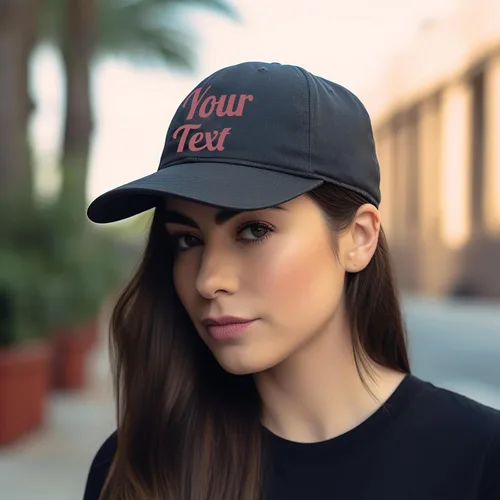Miniatura 4 de Gorra de béisbol bordada personalizada, tu propio texto, sombreros personalizados para papá