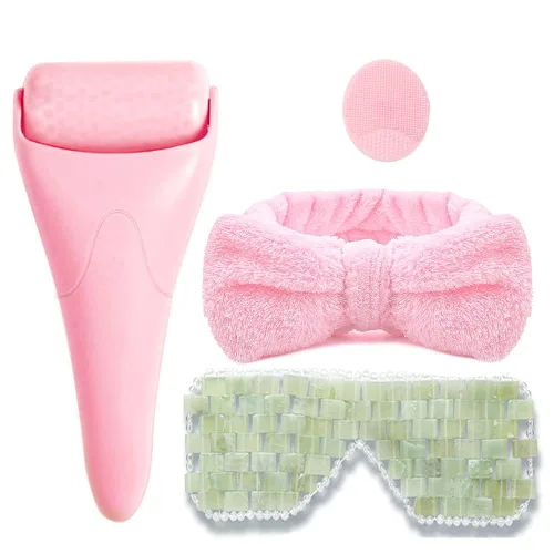 Miniatura 6 de Rodillo de hielo para moldeador facial, masajeador facial, herramientas para el cuidado de la piel para antiarrugas, hielo frío, rodillo facial