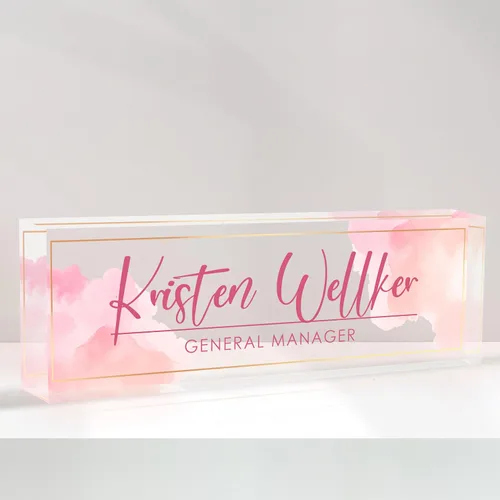 Miniatura 26 de Placa de nombre personalizada para escritorio, placa de nombre de oficina personalizada para escritorio, decoración de oficina personalizada