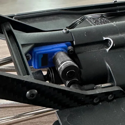 Miniatura 6 de INJORA Bocina servo de descarga de cambio de transmisión de aluminio 25T para Axial SCX10 PRO 1/10 RC Crawler Upgrade, 2 piezas