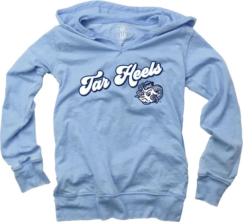 Miniatura 61 de Wes and Willy NCAA Camiseta con Capucha de Cuello en V para Niñas azul (Ucla bruins blue)