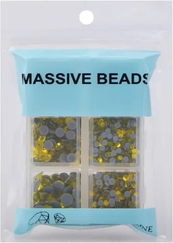 Miniatura 4 de 4000 piezas de cristales redondos de fijación en caliente de tamaño mixto, gemas de piedras de vidrio, diamantes de imitación termoadhesivos