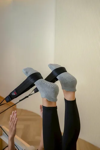 Miniatura 6 de RATIVE Calcetines antideslizantes para yoga, pilates y hospitales, con agarres, para mujeres y hombres