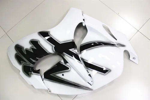Miniatura 5 de Carenado completo blanco negro para Suzuki 2008-2019 GSXR 1300 Hayabusa Gen2 inyección ABS plástico Carrocería juego de carrocería del mercado de 12