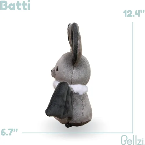 Miniatura 2 de Bellzi Bat - Lindo juguete de peluche – Adorable juguete de peluche suave de murciélago y regalos – Regalo perfecto para todas las edades – Batti
